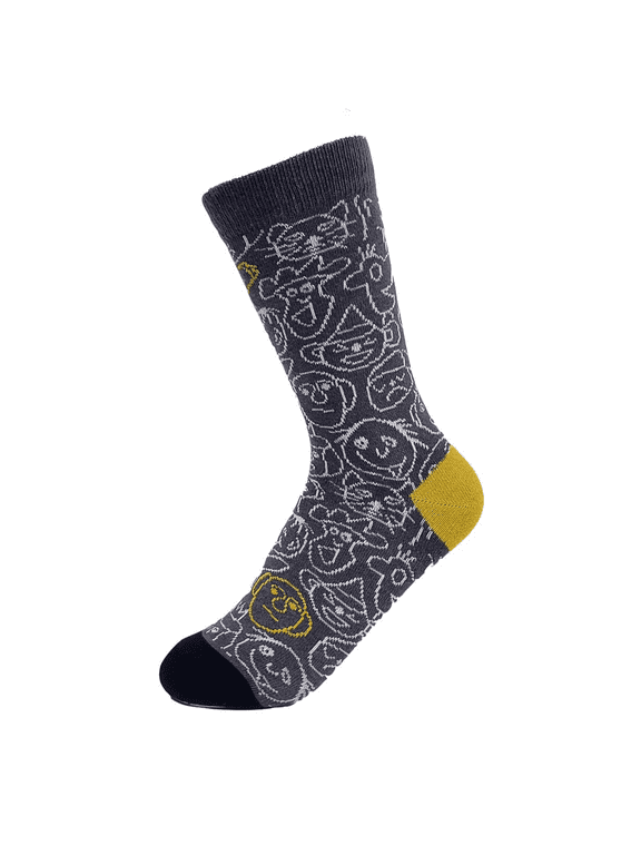 Funny Faces Socks from the Sock Panda (Adult Small - Shoe Sizes 2-5)