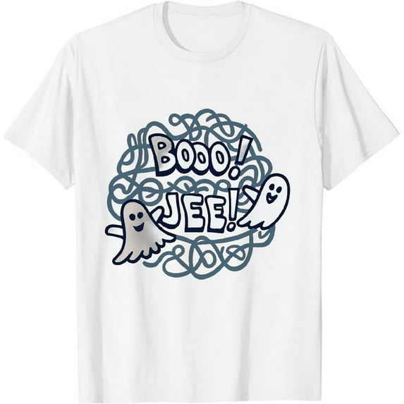 Funny Fall Halloween Ghost Boujee Boo Jee Spooky Season Cute T-Shirt 1247