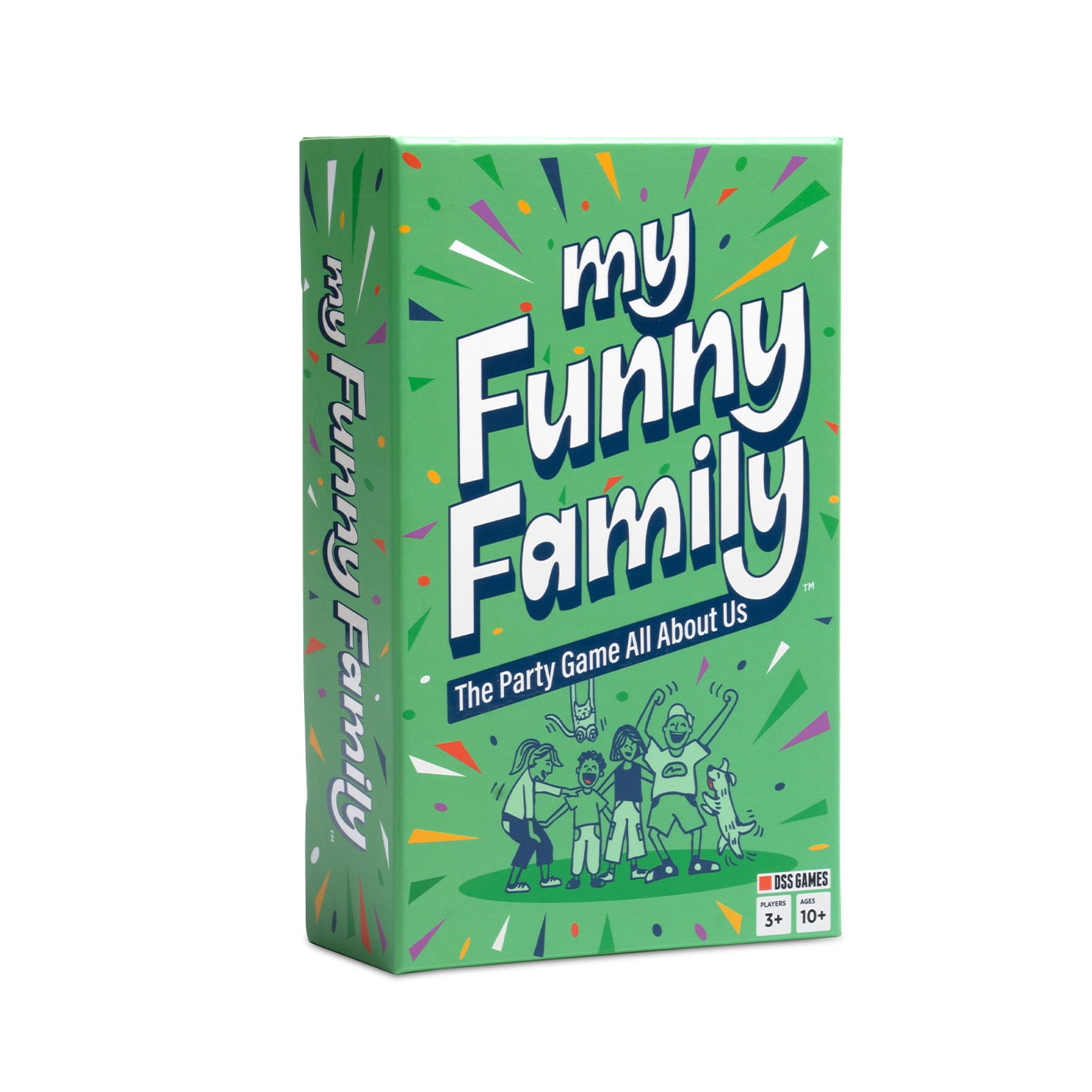 キッズ+ファミリー Fun With Words  Fun and Games Funny-Family-Fun-Card-Game-