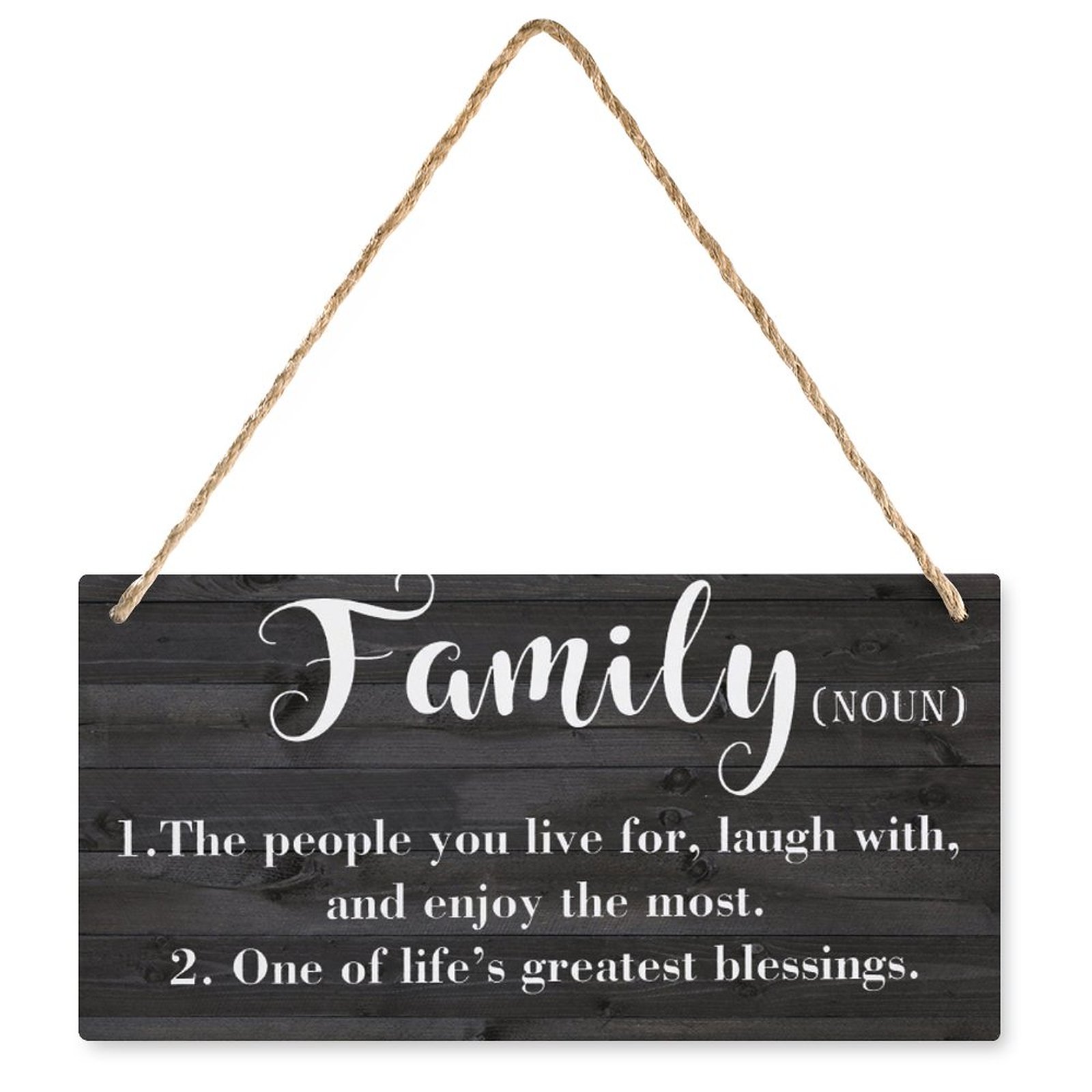 Funny Family Signs Family The People You Live For Laugh With Wood Wall ...
