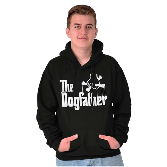 Funny Family The Dog Father Joke Men's Big & Tall Crewneck Graphic Tee Brisco Brands 2X