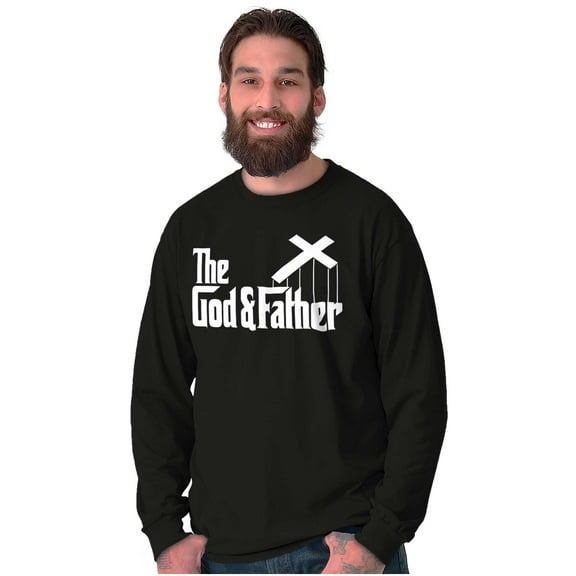 Funny Family The Step Father Joke Men's Big & Tall Graphic Hoodie Brisco Brands 2X