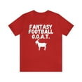 thumbnail image 1 of Funny Fantasy Football GOAT Shirt, Funny Fantasy Football Guru T-Shirt, 1 of 12