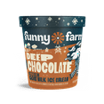 thumbnail image 1 of Funny Farm 14 oz. Deep Chocolate Ice Cream (8 pack), 1 of 6