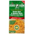 thumbnail image 1 of Funny Farm A2 Milk Gluten Free Macaroni and Cheese | Brown Rice & Quinoa Pasta with Cheddar Cheese Flavor | A2 Goat Milk Cheese Powder Base with Gluten-Free Noodles, 1 of 2