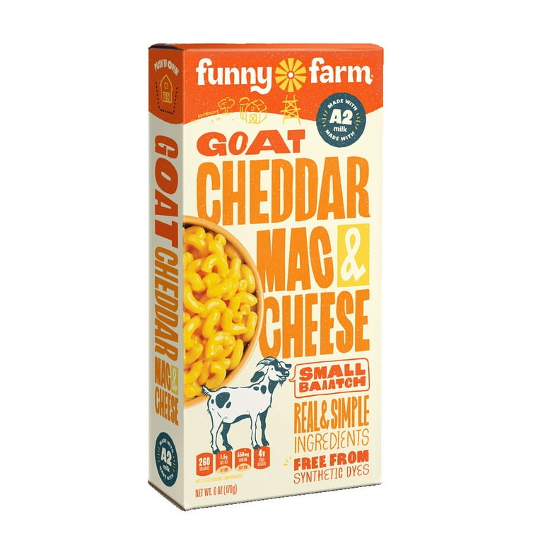 Funny Farm A2 Milk Macaroni and Cheese (Case of 8)