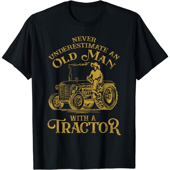 Funny Farmer Farm Tractor Farming Truck Lovers Humor Outfit T-Shirt