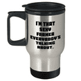 thumbnail image 1 of Funny Farmer Gifts for Him, I'm That Sexy Farmer Everybody's Talking About Travel Mug Birthday Unique Gift, Gifts from Friends to Farmers, 1 of 4
