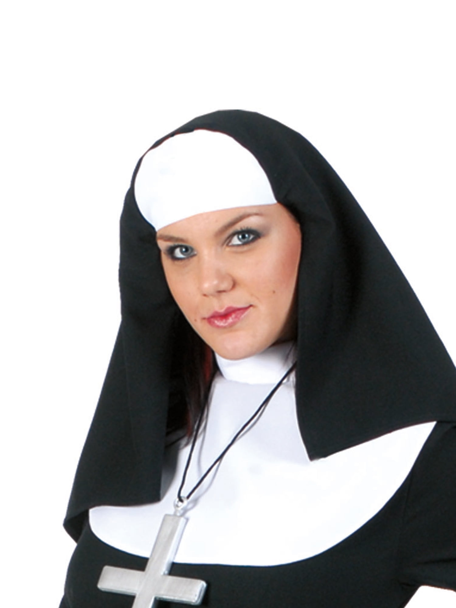 homemade nun headpiece