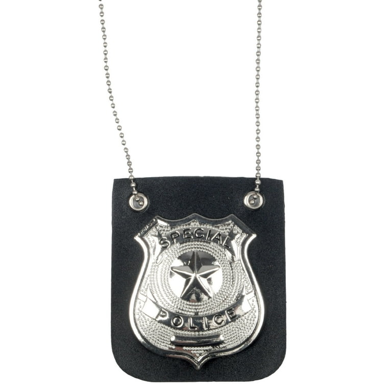 Metal Police Badge Joke Costume Accessory Metal Police Badge Joke Costume Accessory