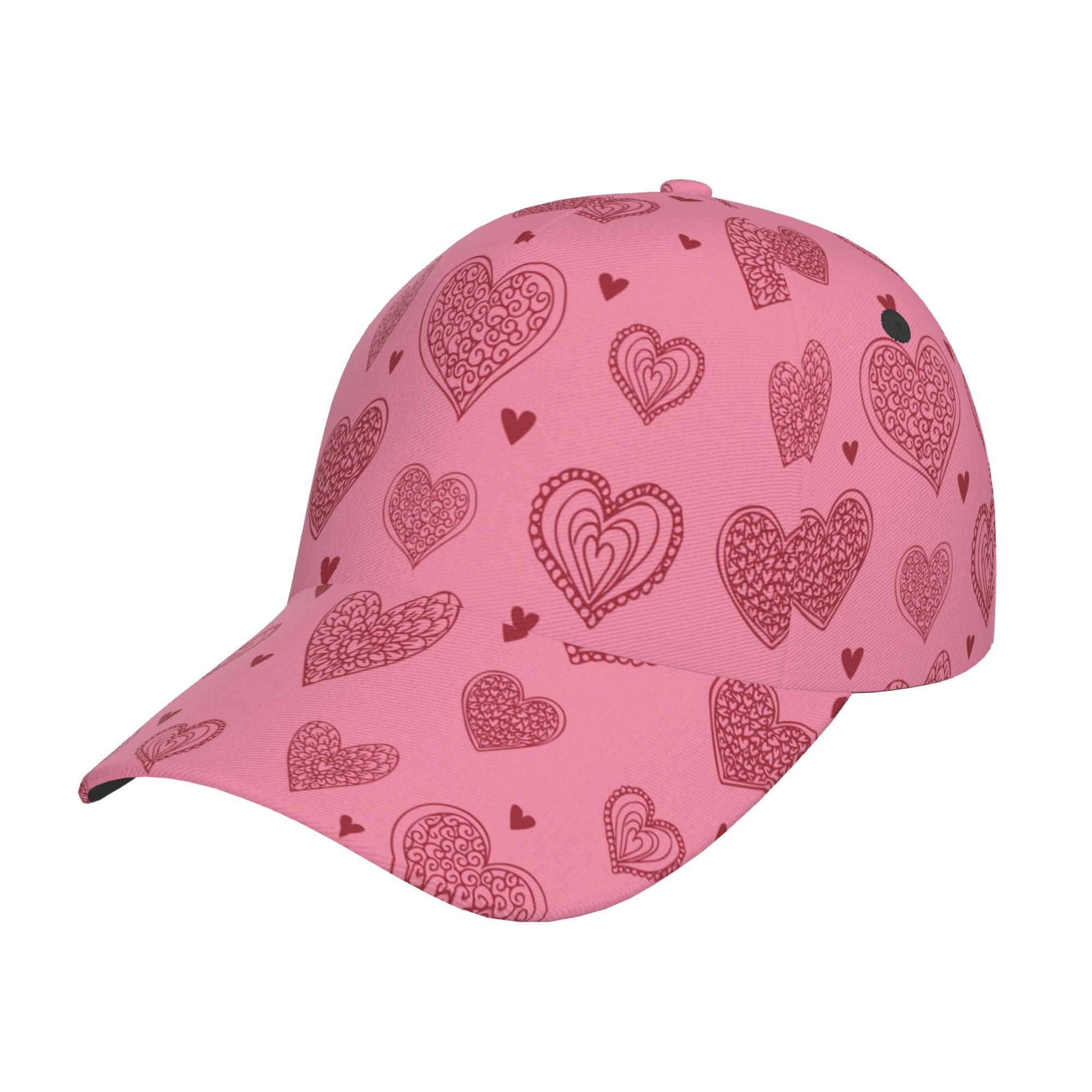 Funny Fashion heart background Baseball Cap Adjustable for Men Women ...