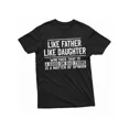 thumbnail image 1 of Funny Father Daughter Quote Gift for Dad Men Unisex Short Sleeve Graphic Casual T-Shirt, 1 of 6