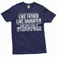 thumbnail image 1 of Funny Father Daughter Shirt Dad Daughter Shirts Father's Day Gift For Dad (3X-Large Navy Blue), 1 of 7
