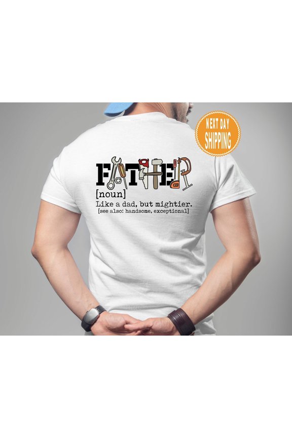 Funny Father Definition T-Shirt: Noun Like A Dad, Trendy Graphic Tee for Dads