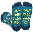 thumbnail image 1 of Funny Father Day Socks for Dad Father Grandpa Brother Men –Novelty Fathers Husband Birthday Gifts–Novelty Fun Crazy Silly Men Sock Christmas Stocking Stuffers, 1 of 7