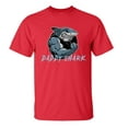 thumbnail image 1 of Funny Father's Day Daddy Shark Short Sleeve T-shirt-Red-small, 1 of 4
