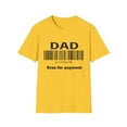 thumbnail image 1 of Funny Father's Day Graphic Novelty Bar Code Tees and More, 1 of 4