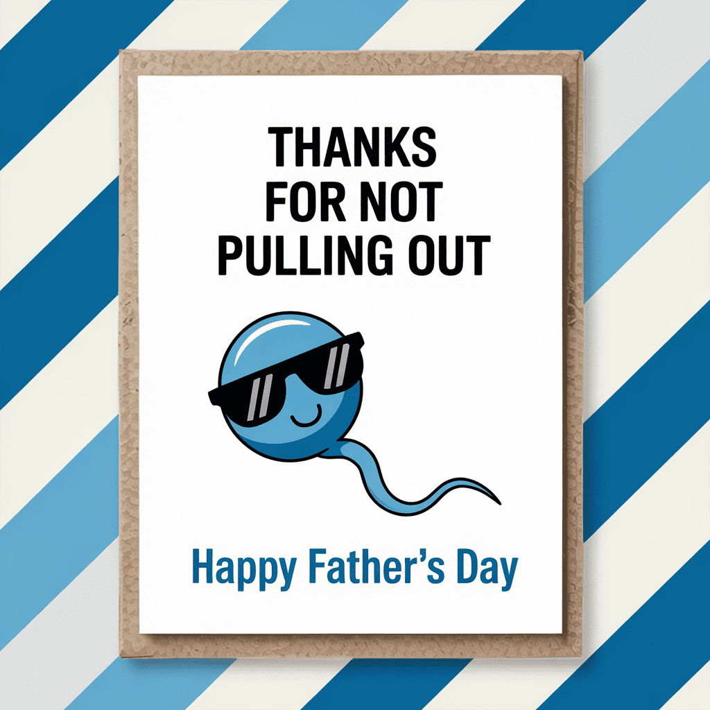 Funny Father's Day Greeting Card - 