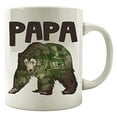 thumbnail image 1 of Papa Bear 11 oz Coffee Mug - Funny Father's Day Design White Ceramic Gift, 1 of 4