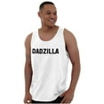 thumbnail image 1 of Funny Fathers Day Gift Dadzilla Tank Top Sleeveless Tee Men Brisco Brands X, 1 of 6