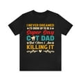 thumbnail image 1 of Funny Fathers Day Tee Shirt Sexy Cat Dad Gift Birthday Present For Dad, 1 of 6