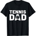 thumbnail image 1 of Funny Fathers Day Tennis Dad Tennis Lover Proud Dad T-Shirt, 1 of 4