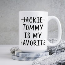 Funny Favorite Child Mug Personalized Dad from Daughter or Son for Father's Day