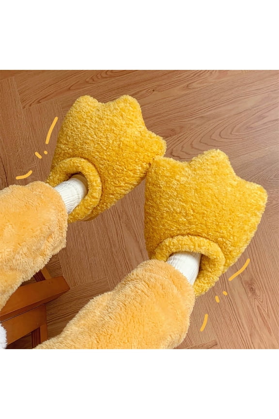 Funny Feet Slippers Cozy Animal Shape Shoes For Indoor Comfort And Cosplay Costume Practical