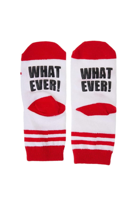 Funny Feet Toddler Socks: Whatever!