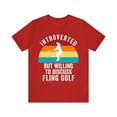 thumbnail image 1 of Funny Female Retro Fling Golf Introverted But Willing To Discuss Fling Golf, 1 of 12