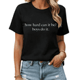 thumbnail image 1 of Funny Feminist Quote Graphic Tees Womans T shirt Black/White S-5XL Shirts Casual Humor Tops, 1 of 4