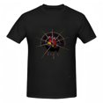 thumbnail image 1 of Signetis Unisex Funny Festive Turkey Graphic Tee, Black, Short Sleeve, 1 of 9