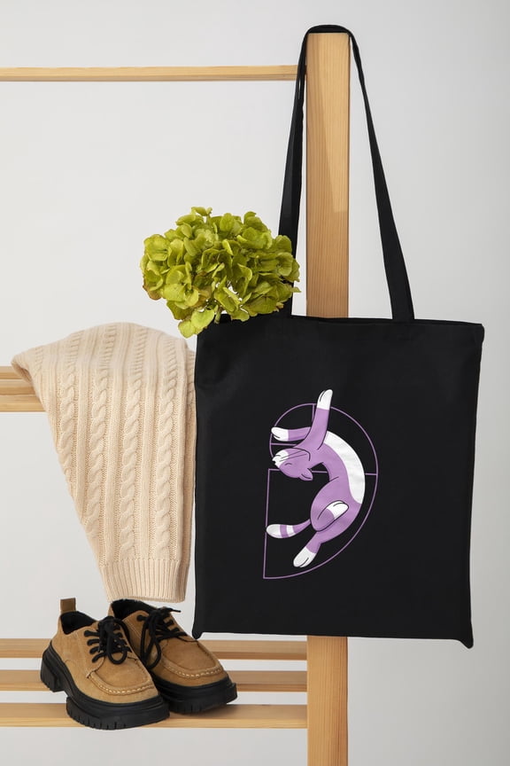 Funny Fibonacci Spiral Cat Meme Math Lover Print Unisex Tote Bag D391302