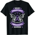 thumbnail image 1 of Funny Fibromyalgia Warrior Awareness T-Shirt, 1 of 3