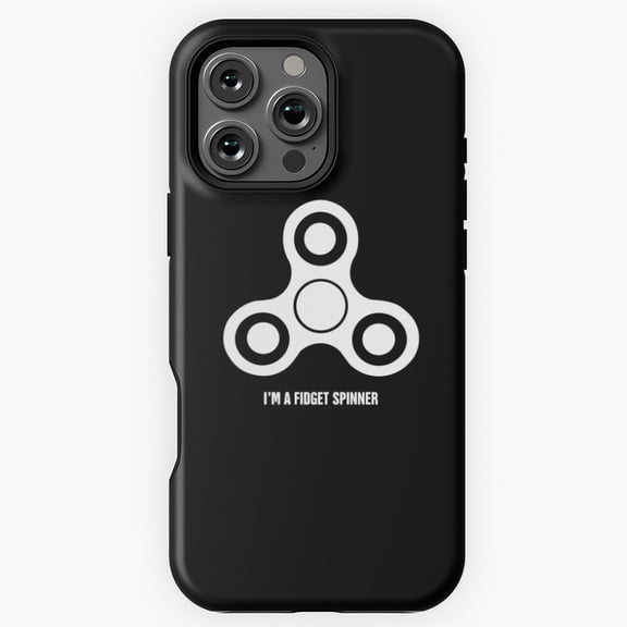 Funny Fidget Spinner Halloween Phone Case for iPhone 16 15 14 13 12 11 Pro Max M5902322