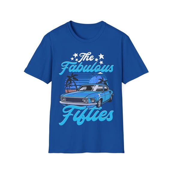 Funny Fifties Vintage Birthday Retro 50s Celebration Art Unisex T-Shirt