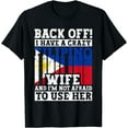 thumbnail image 1 of Funny Filipino Husband Philippines Flag Roots Heritage T-Shirt, 1 of 4