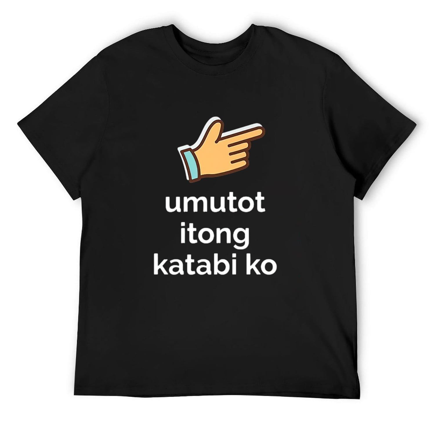 Funny Filipino Shirts For Women Umutot Pinoy Fart T-Shirt Black ...