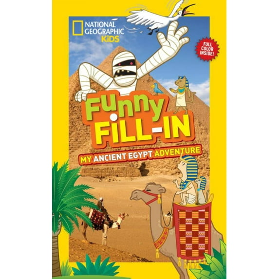 Emily Krieger: National Geographic Kids Funny Fillin: My Ancient Egypt Adventure (Paperback)