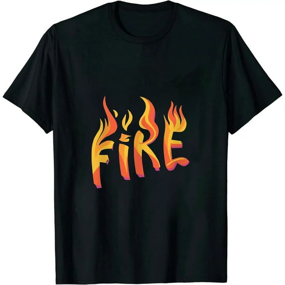 Funny Fire Couple DIY Costume Halloween Party T-Shirt