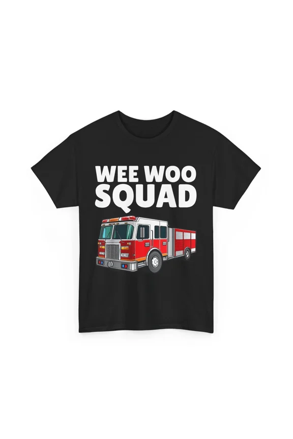 Funny Firefighter Art Hero First Responder Fire Truck Fireman Unisex T-Shirt, up to size 5XL