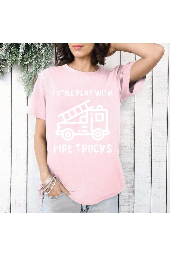 Funny Firefighter Gift For Firemen First Responder Hero Unisex T-Shirt