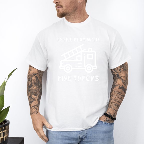 Funny Firefighters Firefighter Gift For Firemen Fire Rescue Department T-Shirt V50750, for men & women, up to size 5XL