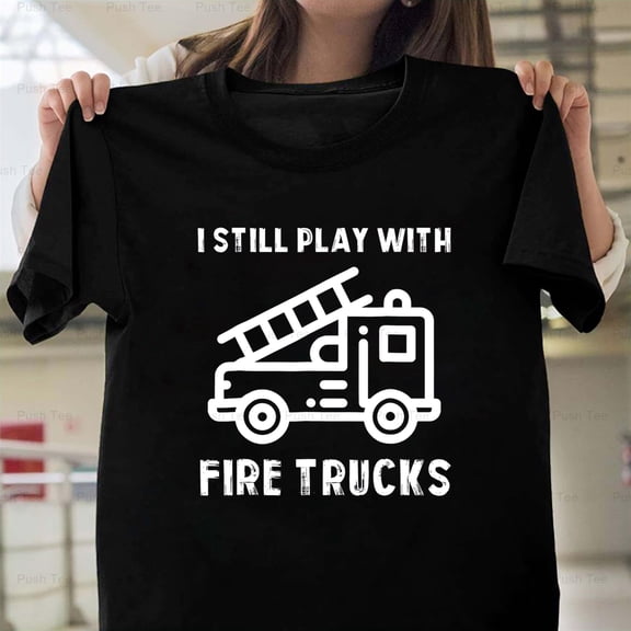 Funny Firefighters Gift For Firemen & First Responders V50750 New Unisex T-Shirt , up to 5XL