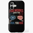 thumbnail image 1 of Funny Fireworks Director Running Quote iPhone Case 17 11 12 13 14 15 16 Pro Max, 1 of 2