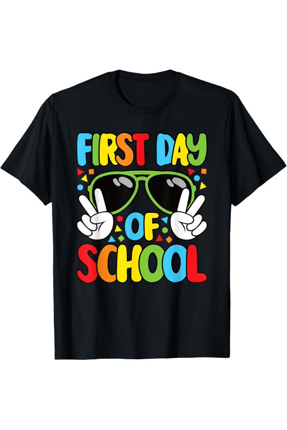 Funny First Day of School Teacher Men Adult T-shirt