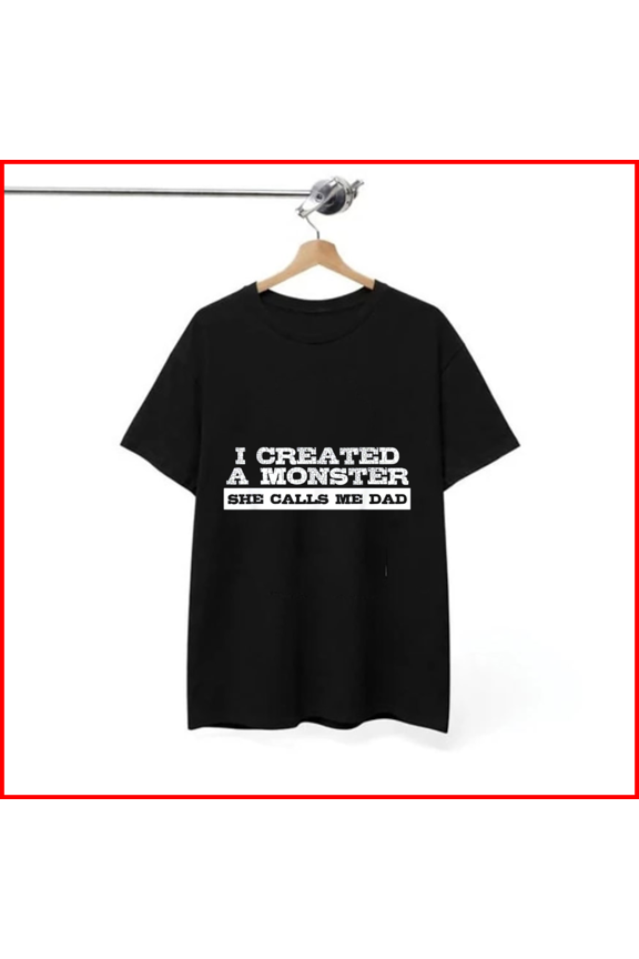 Funny First Father's Day Gift from Daughter Graphic Apparel New Dad Unisex T-Shirt, S-5XL
