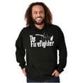thumbnail image 1 of Funny First Responder The Firefighter Hoodie Hooded Sweatshirt Men Brisco Brands S, 1 of 6