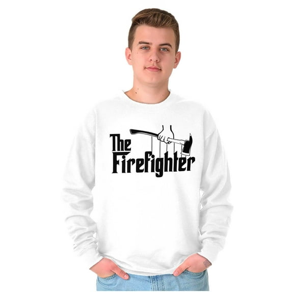 Funny First Responder The Firefighter Zip Hoodie Sweatshirt Men Brisco Brands S