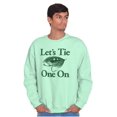 thumbnail image 1 of Funny Fishing Anglerfishing Bait Hook Sweatshirt for Men or Women Brisco Brands 2X, 1 of 6